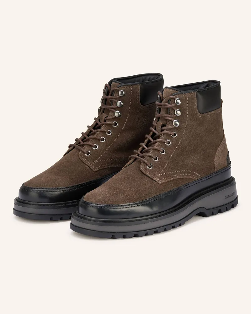 Gant Schnürboots CLAFTON Dunkelgrau