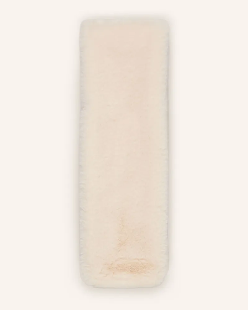 Darling Harbour Kunstfell-Schal weiss Offwhite