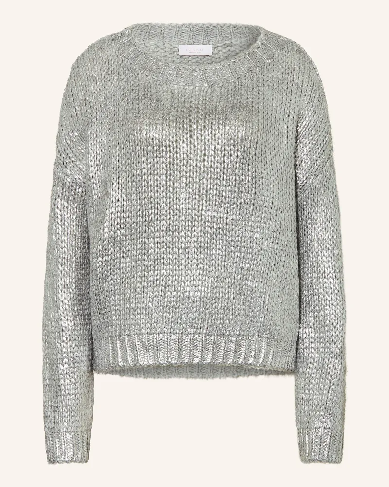 Rich&Royal Pullover Silber