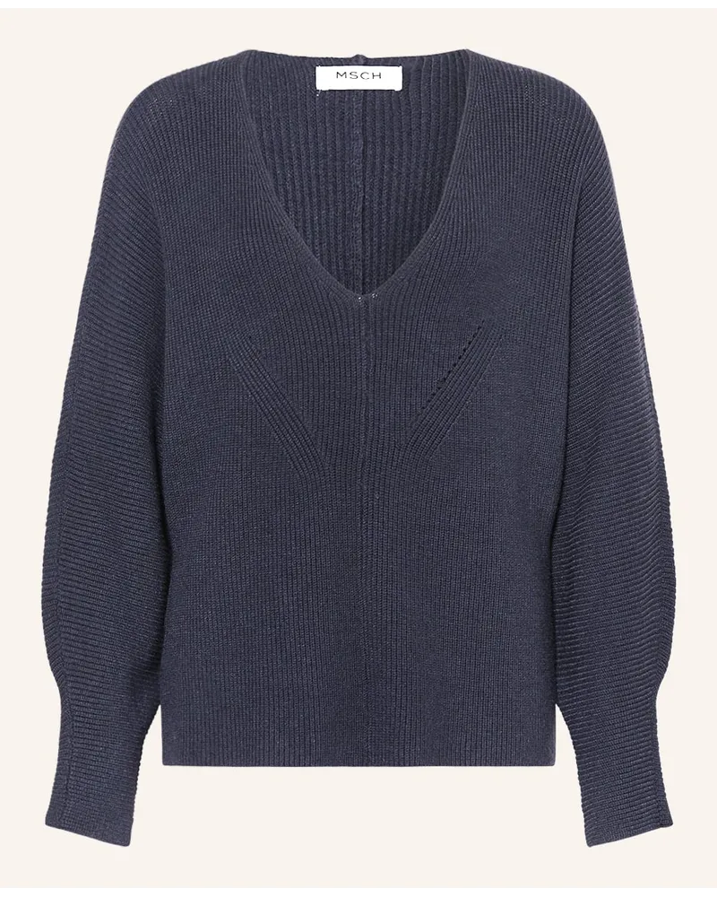 MOSS COPENHAGEN Pullover MSCHACENTIA RACHELLE Blau