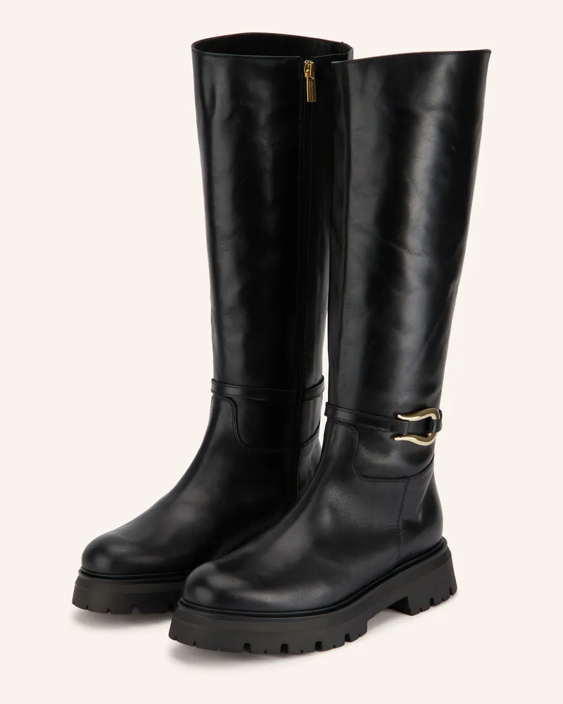 Darling Harbour Stiefel schwarz Schwarz