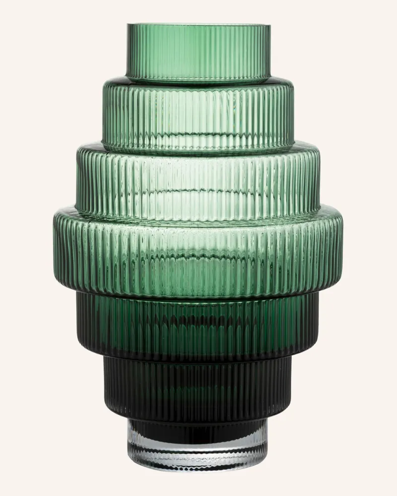 POLSPOTTEN Vase Steps gruen Grün