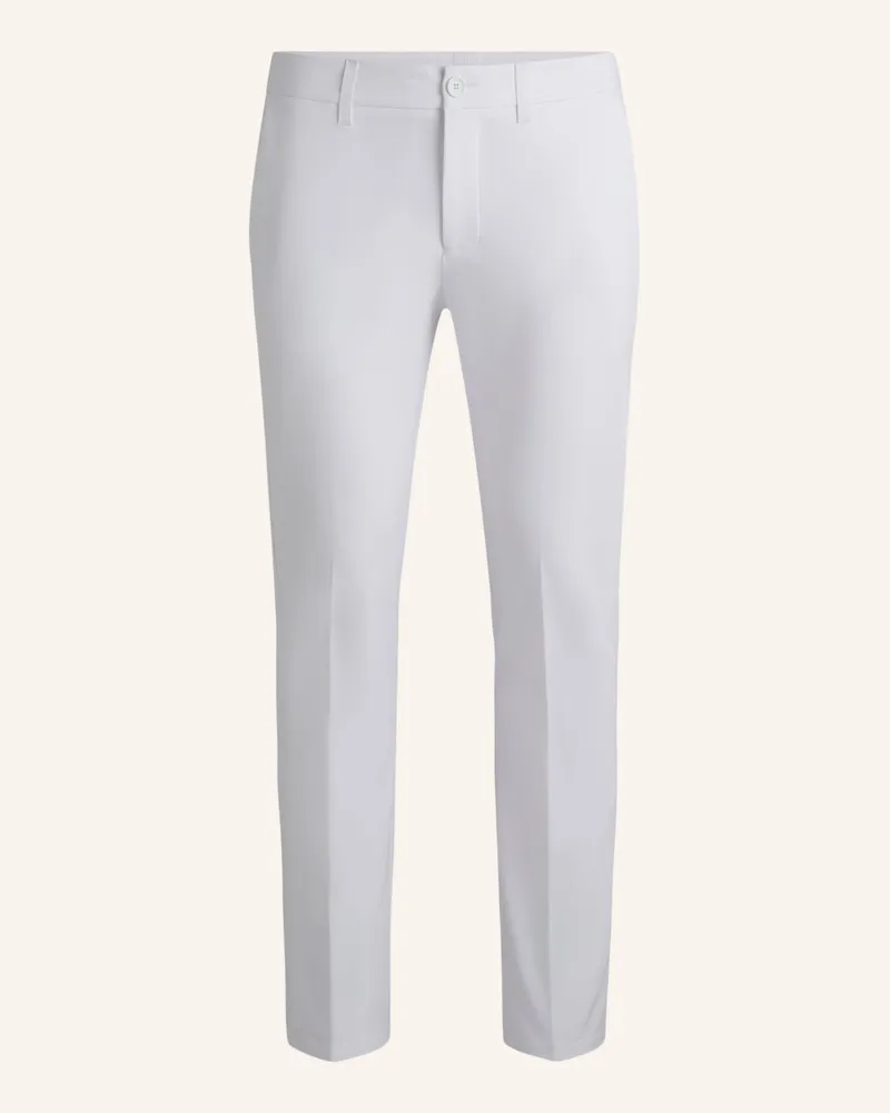 HUGO BOSS Chino COMMUTER Slim Fit Weiss