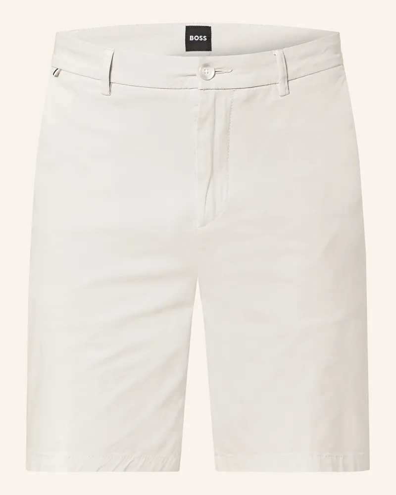 HUGO BOSS Chinoshorts KANE Modern Regular Fit Hellgrau