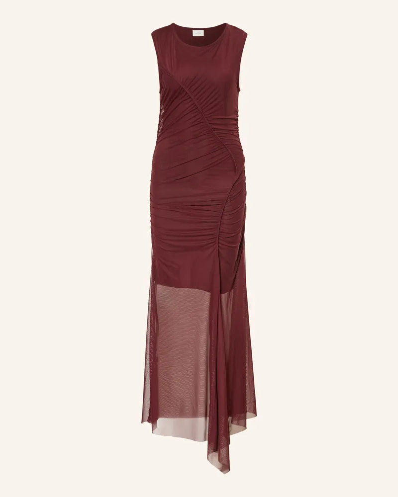 Gestuz Mesh-Kleid Gzmenny rot Dunkelrot