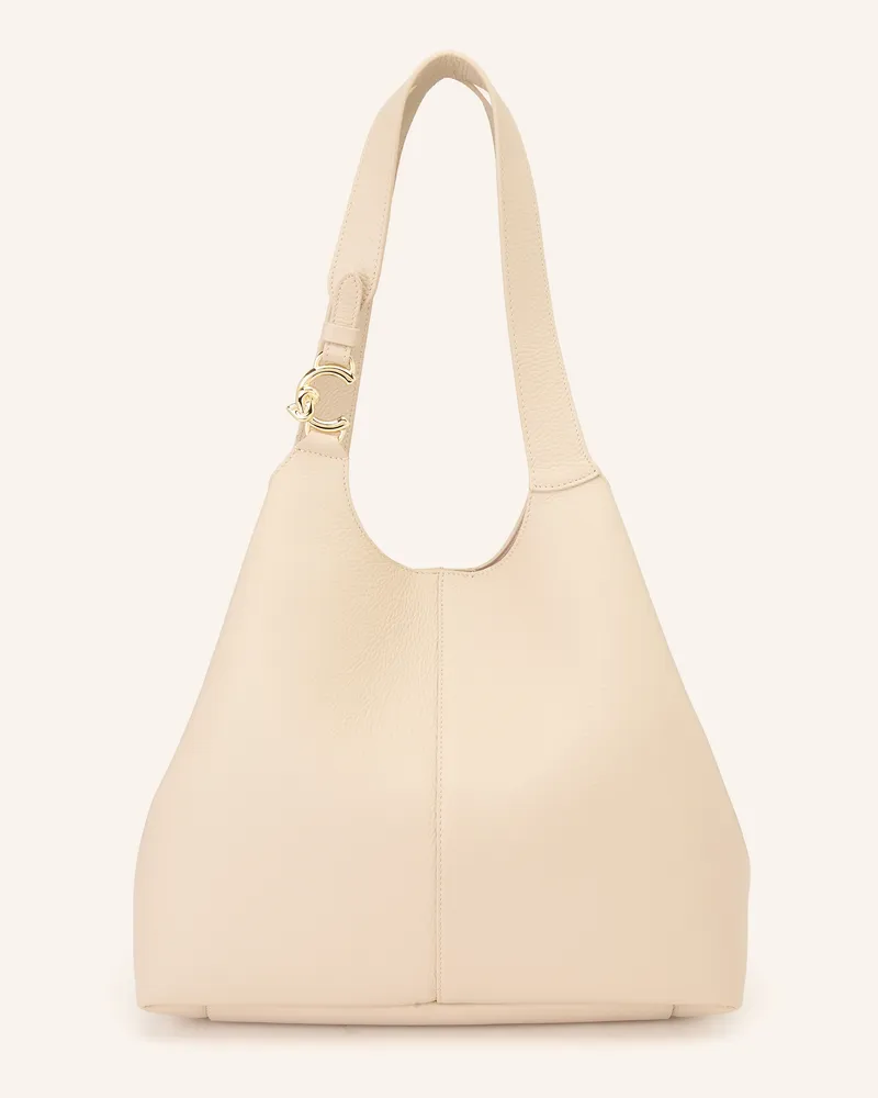 Coccinelle Shopper C-Easy Mit Herausnehmbarer Pouch beige Hellbraun