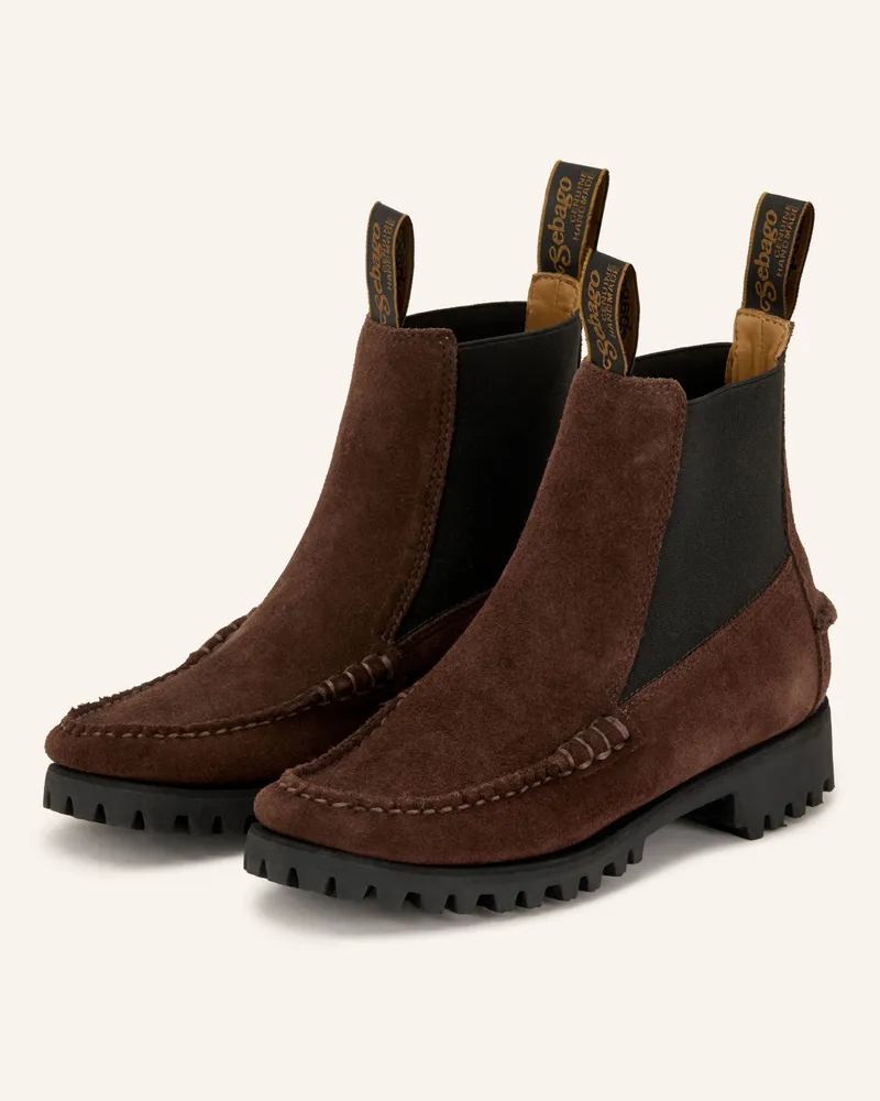Sebago Chelsea-Boots Calliope braun Dunkelbraun