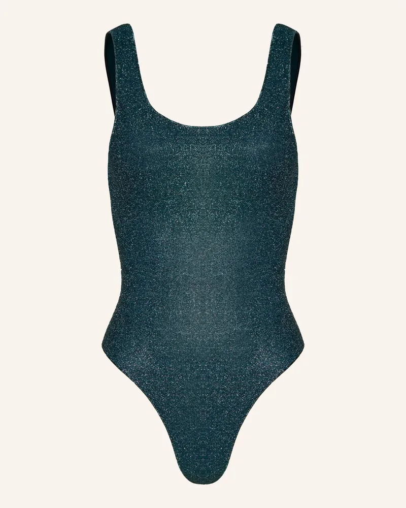 Oséree Badeanzug Lumière Sporty blau Petrol