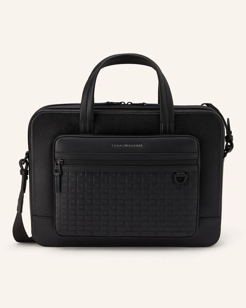 Tommy Hilfiger Laptop-Tasche schwarz Schwarz