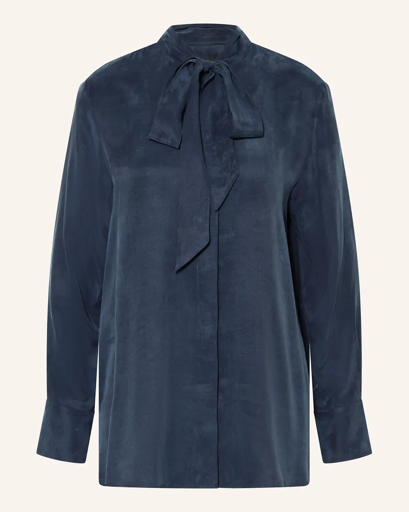 HUGO BOSS Schluppenbluse BRYON Dunkelblau