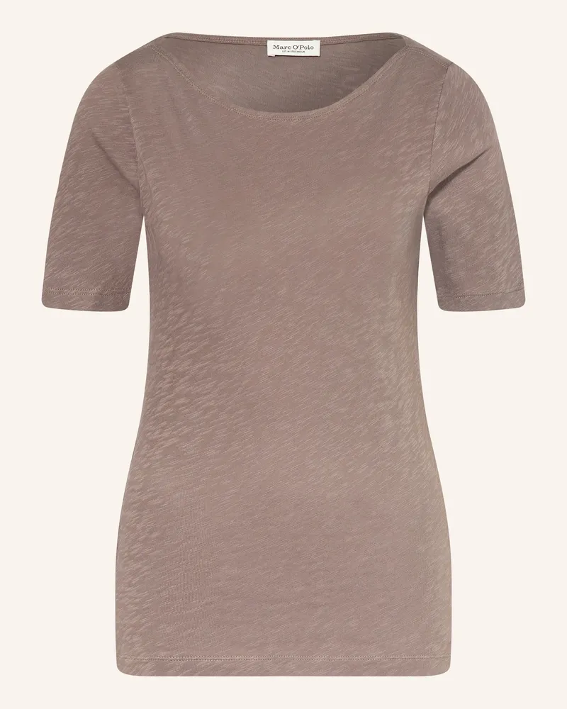 Marc O'Polo T-Shirt braun Braun
