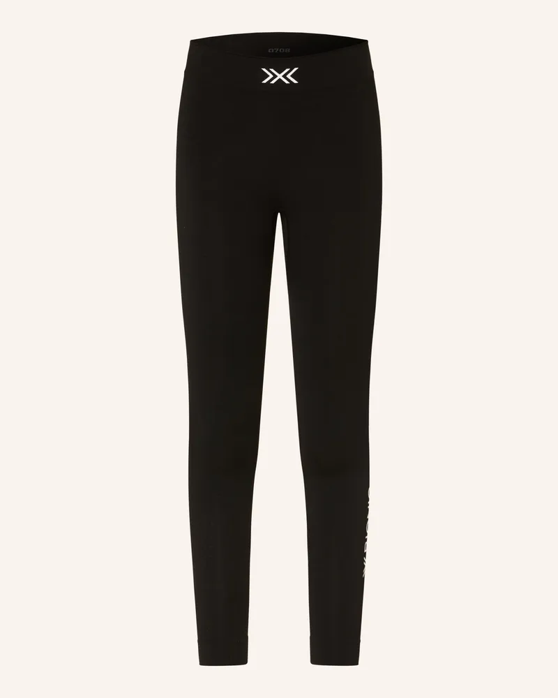 X-Bionic Funktionswäsche-Hose Mightywool Light schwarz Schwarz