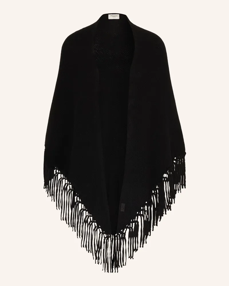 Max Mara Stola Tornado schwarz Schwarz