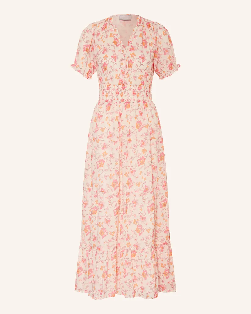 Neo Noir Kleid KANZA mit Rüschen Rosé