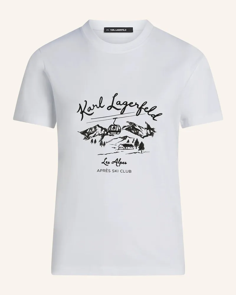 Karl Lagerfeld T-Shirt weiss Weiss