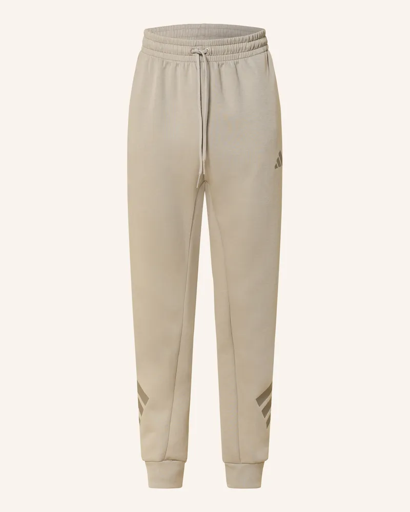 adidas Hose M FI 3S PT im Jogging-Stil Oliv