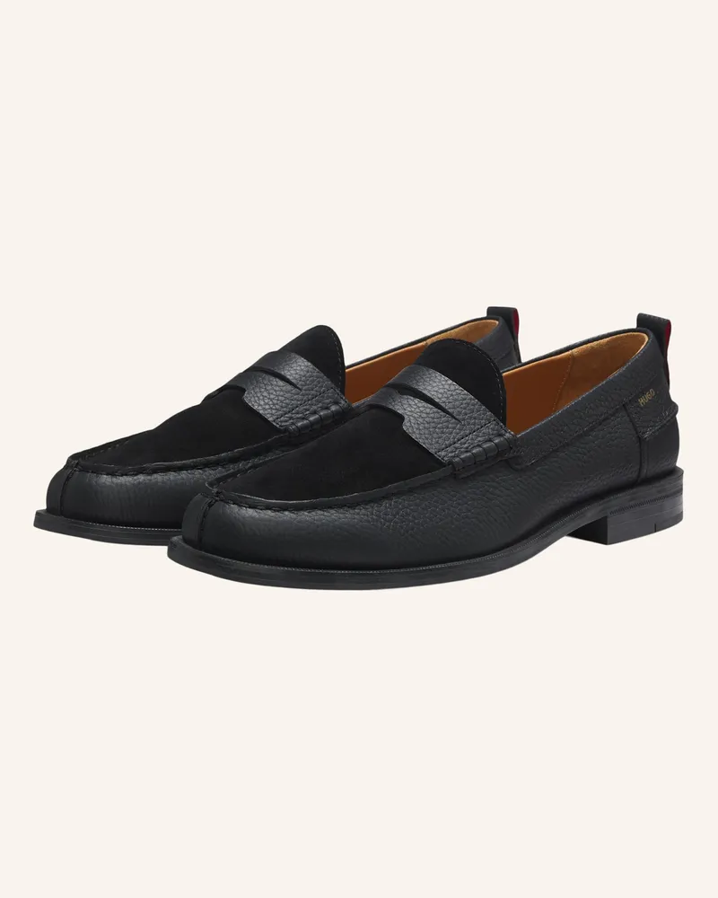 HUGO BOSS Casual Slipper Varian_Loaf_Tbsd schwarz Schwarz