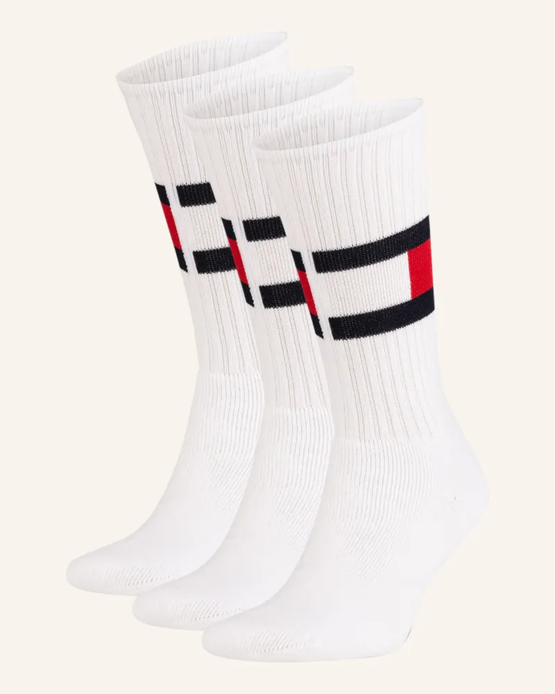 Tommy Hilfiger 3er-Pack Strümpfe weiss 001