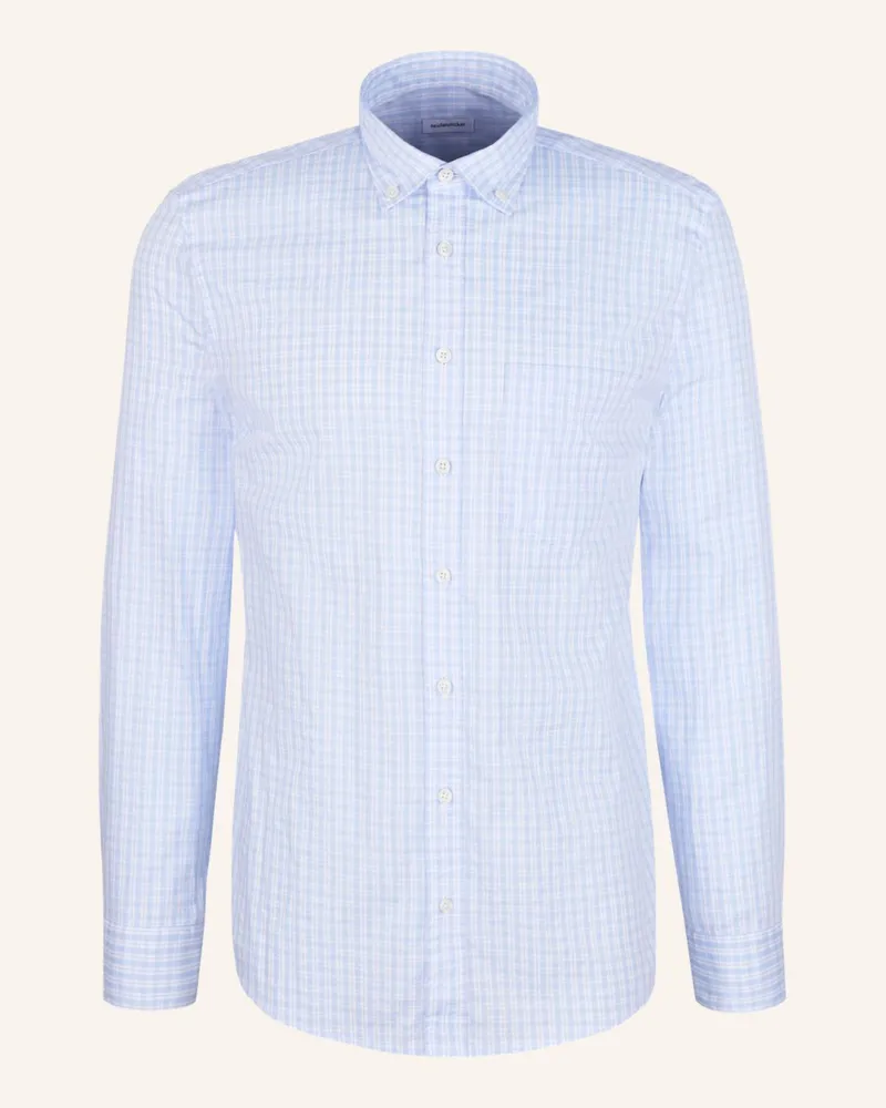 Seidensticker Casual Hemd Regular Fit blau Hellblau