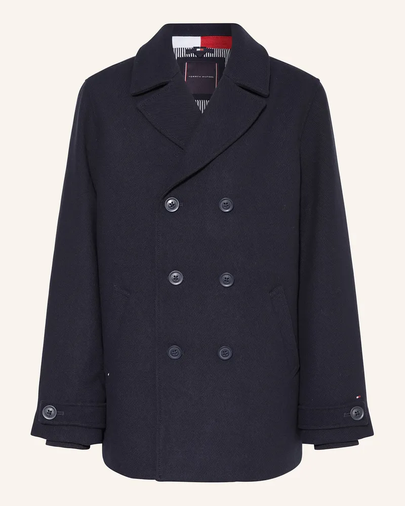 Tommy Hilfiger Cabanjacke Dunkelblau