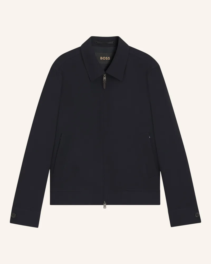 HUGO BOSS Blazer L-HESTON-WING-LP-233 Slim Fit Dunkelblau