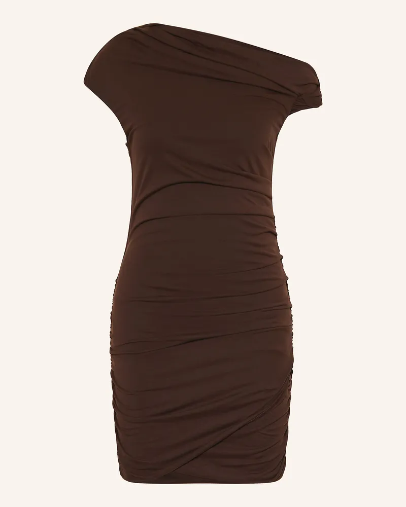 Reiss Kleid Ceres braun Dunkelbraun