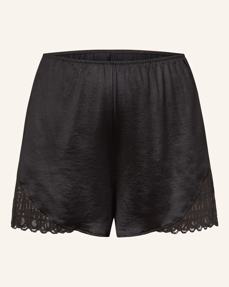 Mey Schlafshorts Serie FRENCH KNICKER Schwarz