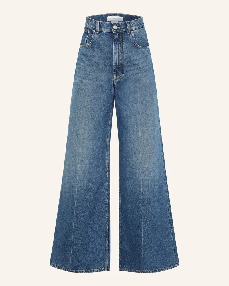 Stella McCartney Wide Leg Jeans blau 4083