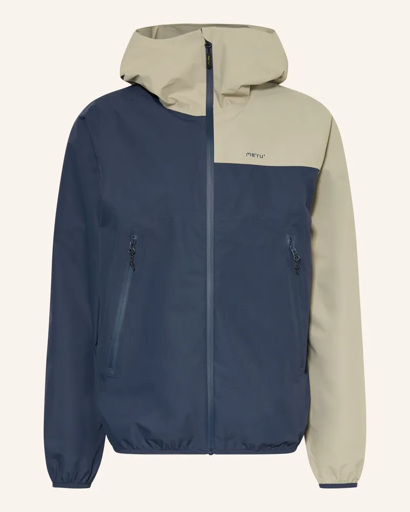 me°ru' Hardshell-Jacke POKHARA Dunkelblau