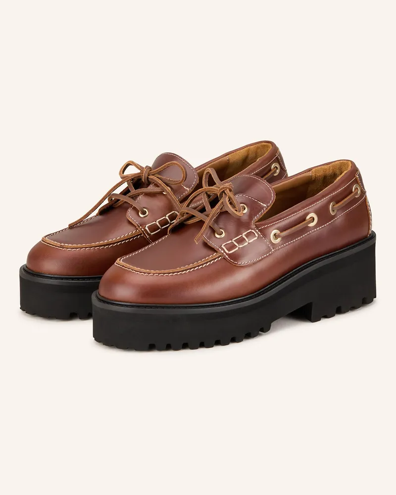 Maje Bootsschuhe Braun