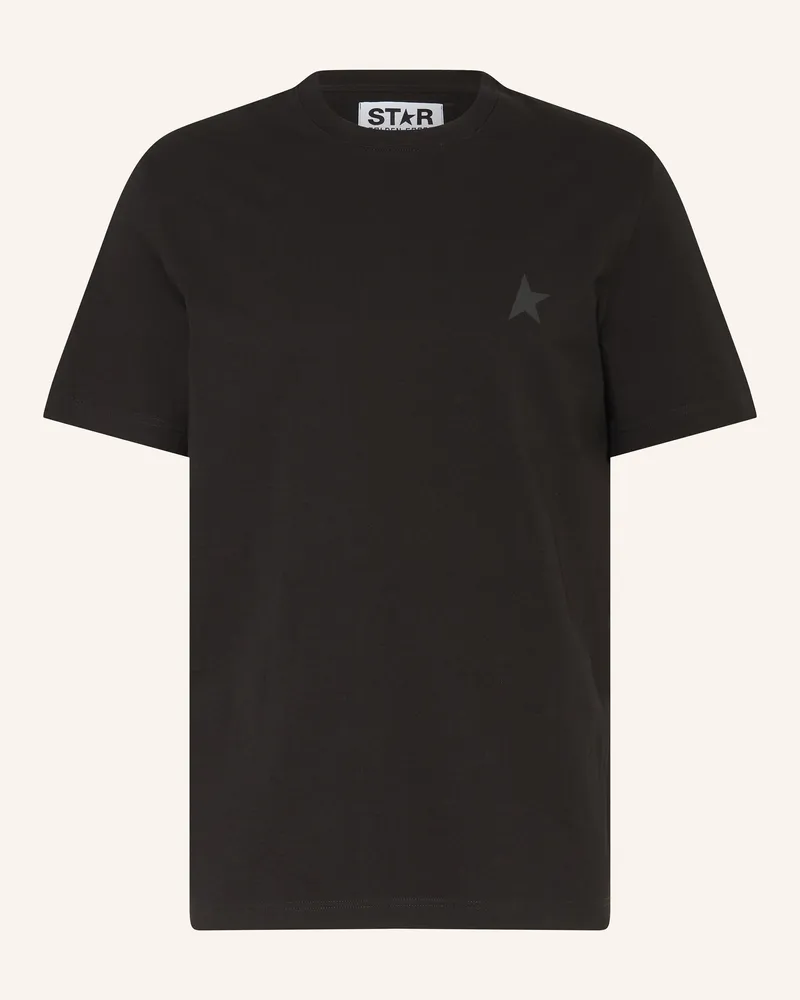 Golden Goose T-Shirt Star schwarz Schwarz