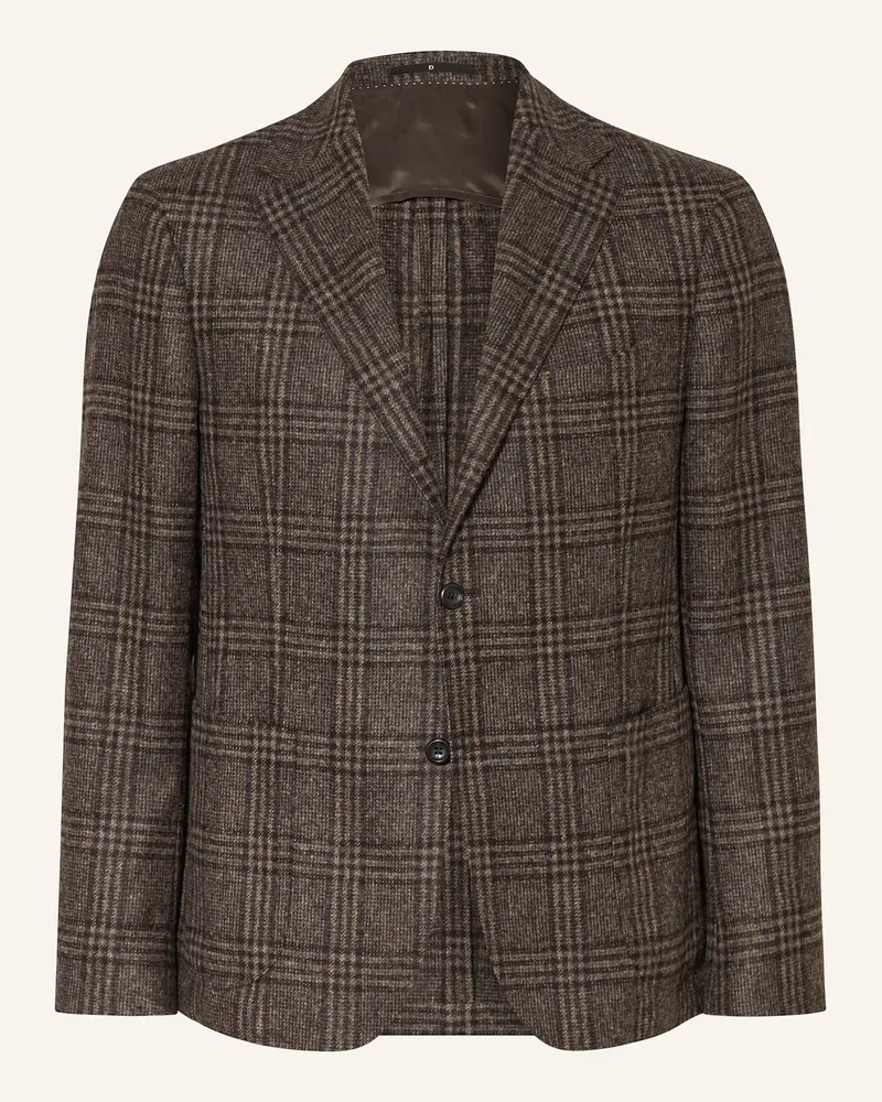 Dressler Sakko Regular Fit mit Alpaka Braun