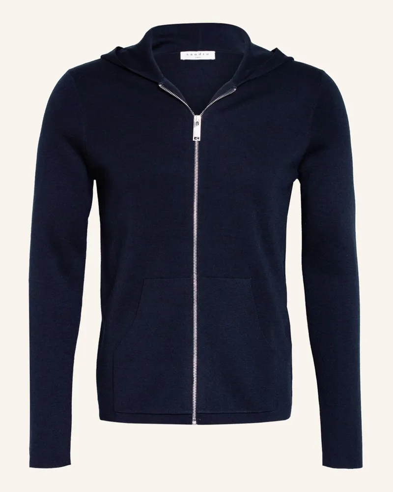 Sandro Strickjacke Dunkelblau