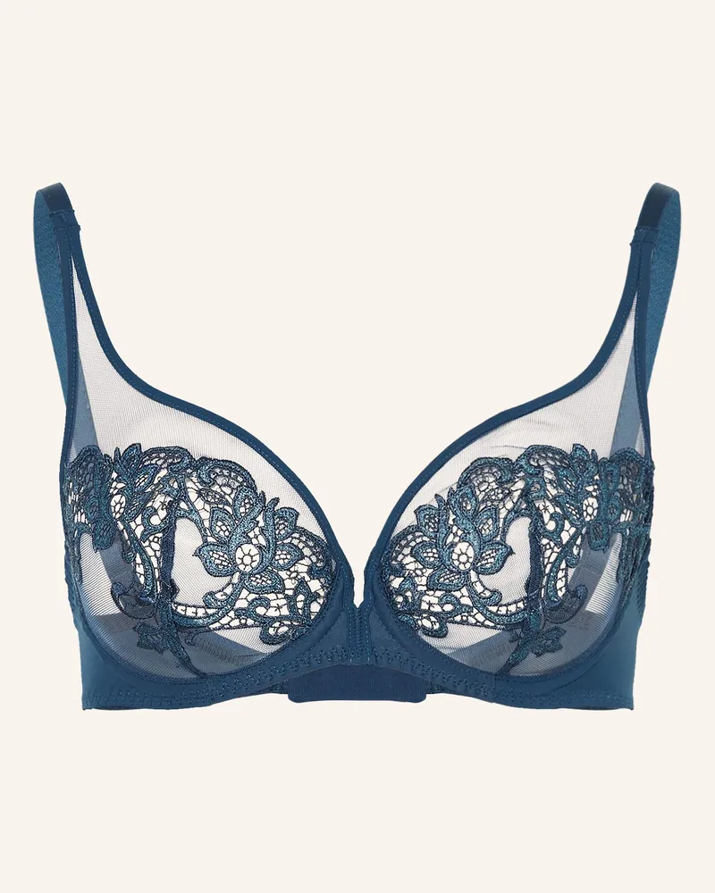 Simone Pérèle Bügel-Bh Saga blau Petrol