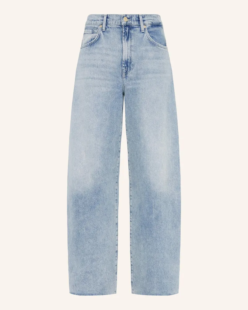 7 for all mankind Jeans BONNIE CURVILINEAR Wide Leg Fit Blau