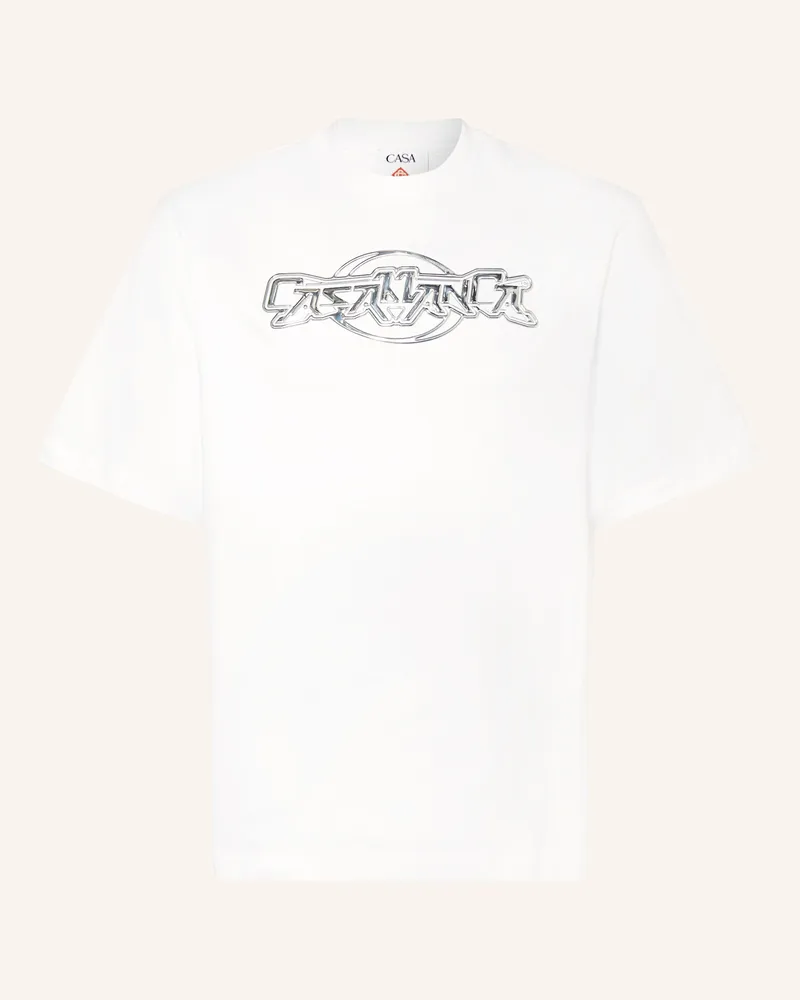 Casablanca Paris Oversized-Shirt Weiss