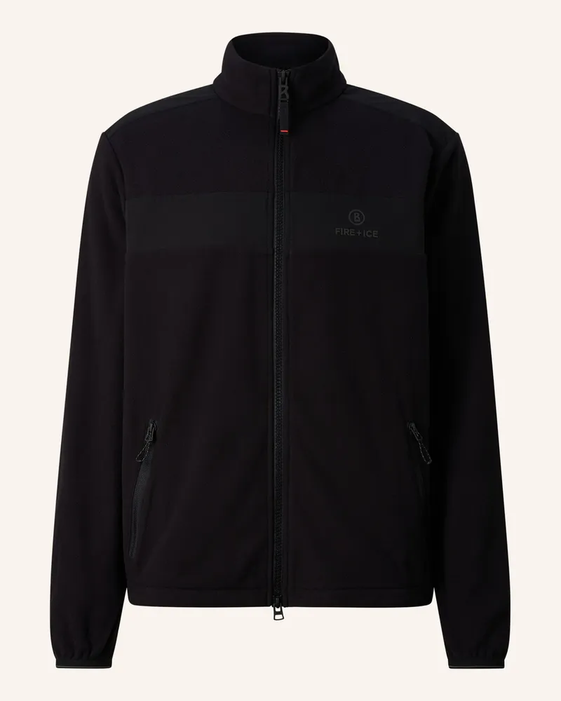 Bogner Fire & Ice Midlayer-Fleecejacke Josh schwarz Schwarz