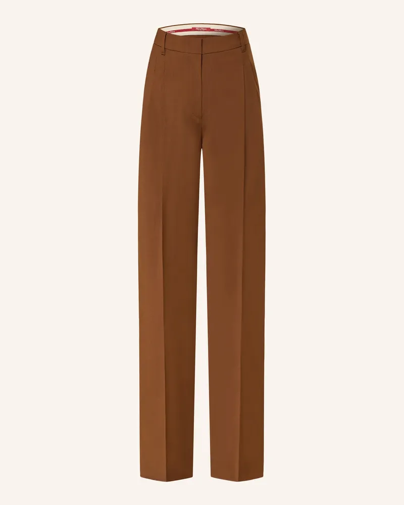 Max Mara Marlenehose Bacio braun Braun