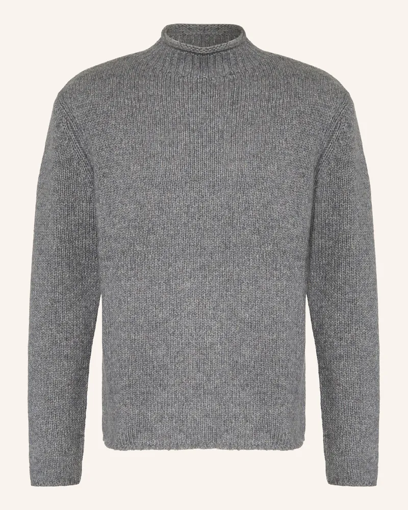 Lisa Yang Cashmere-Pullover SYLVAN Dunkelgrau