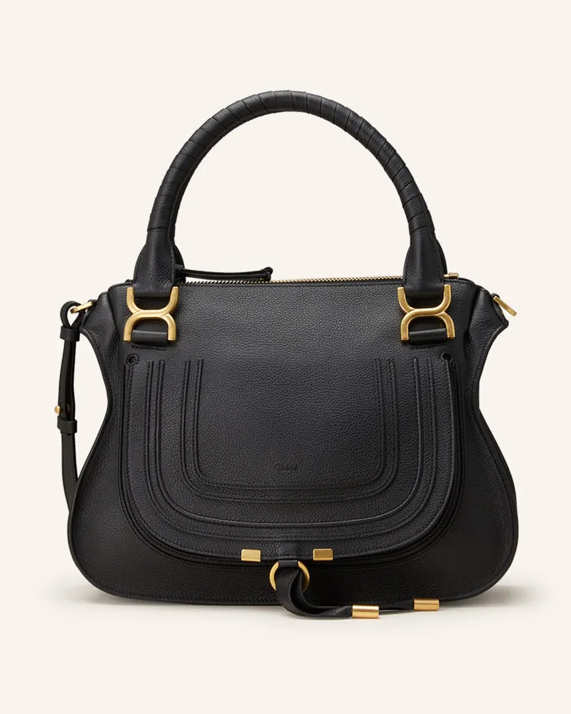 Chloé Handtasche Marcie schwarz Schwarz