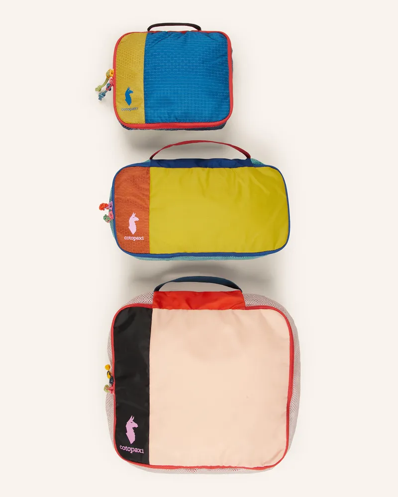 Cotopaxi 3er-Set Packhilfen CUBOS Gelb