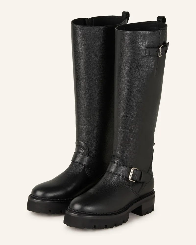Free Lance Biker Boots CARRA 45 Schwarz