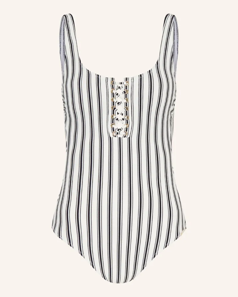 watercult Badeanzug SEASIDE SPLASH Schwarz