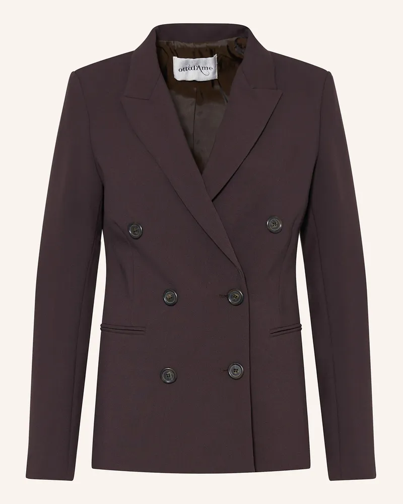 ottod’Ame Blazer CLAUDIA Dunkelbraun