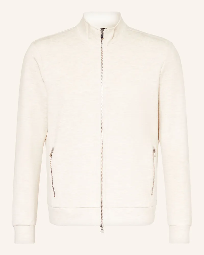 Reiss Sweatjacke CORTONA Ecru