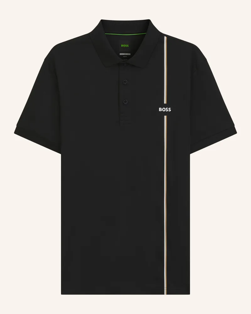 HUGO BOSS Polo Pl_Toc Game 3 Slim Fit schwarz Schwarz