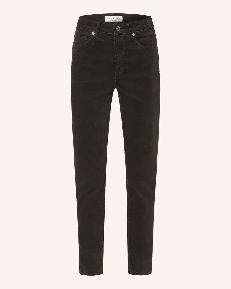 Marc O'Polo Skinny Jeans grau Dunkelgrau