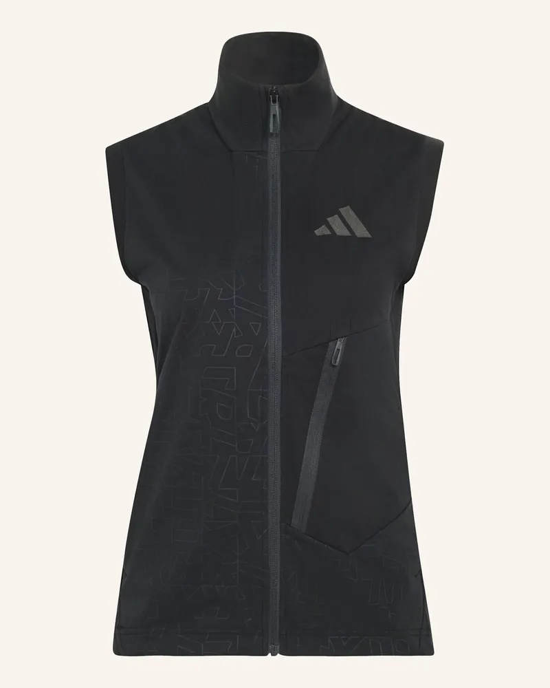 adidas Terrex Xperior Cross-Country Ski Softshell-Weste schwarz Schwarz