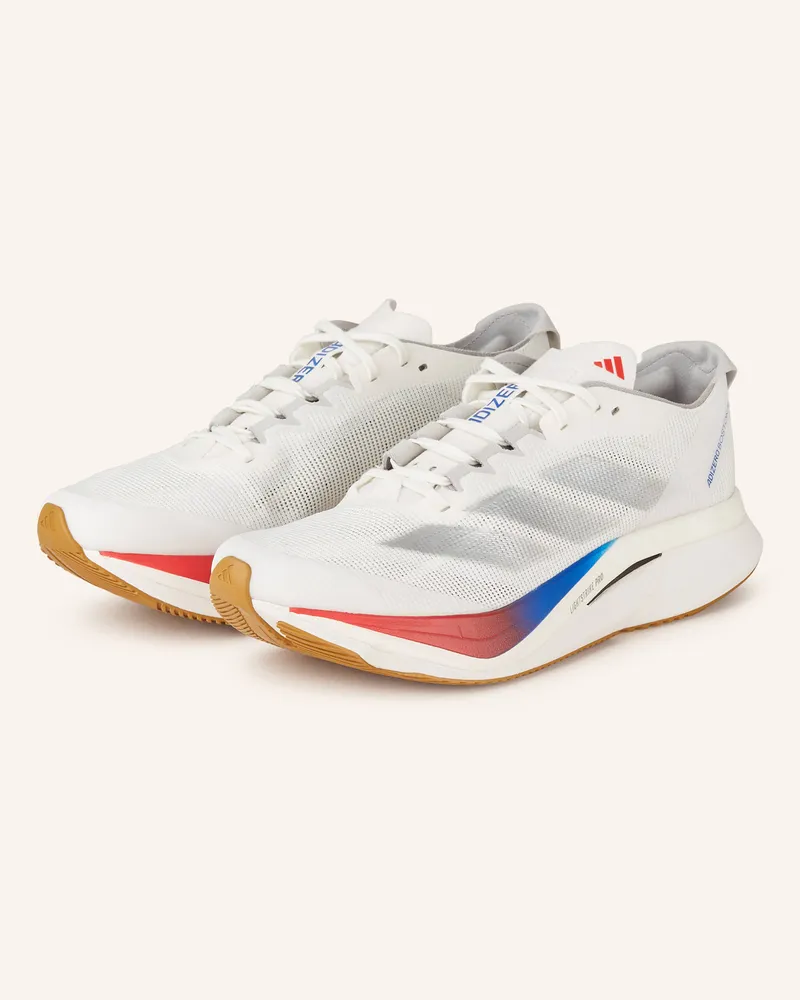 adidas ADIZERO BOSTON 12 LAUFSCHUH Weiss