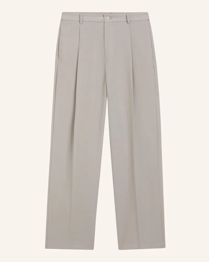 HUGO BOSS Business Hose P-Pat-Pl-Cw-263f Relaxed Fit beige Beige